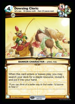 Dowsing Cleric - Seed Saga: The Descent of Gideon
