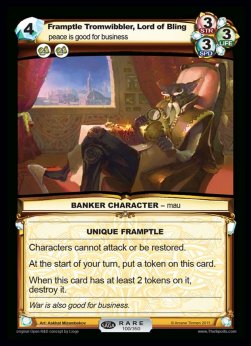 Framptle Tromwibbler, Lord of Bling - Seed Saga: The Descent of Gideon