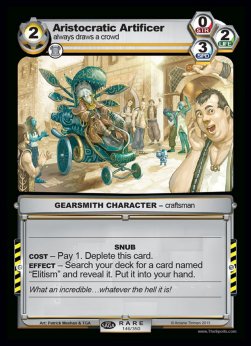 Aristocratic Artificer - Seed Saga: The Descent of Gideon