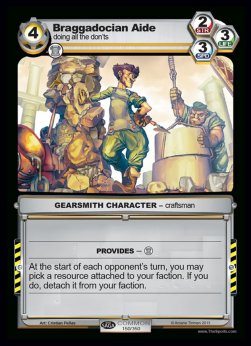Braggadocian Aide - Seed Saga: The Descent of Gideon