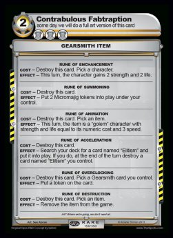 Contrabulous Fabtraption - Seed Saga: The Descent of Gideon