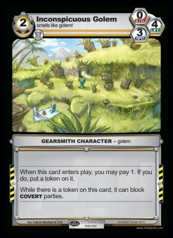 Inconspicuous Golem - Seed Saga: The Descent of Gideon