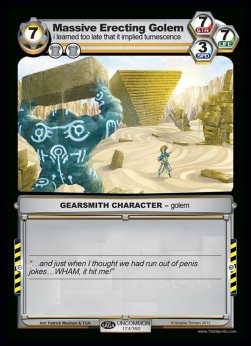 Massive Erecting Golem - Seed Saga: The Descent of Gideon