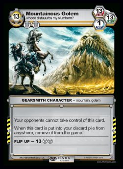 Mountainous Golem - Seed Saga: The Descent of Gideon