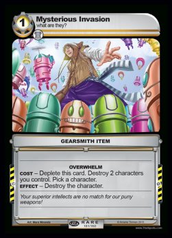 Mysterious Invasion - Seed Saga: The Descent of Gideon