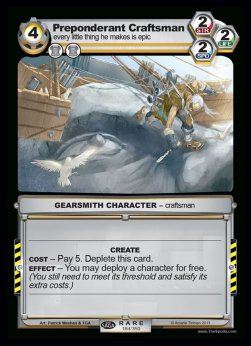 Preponderant Craftsman - Seed Saga: The Descent of Gideon