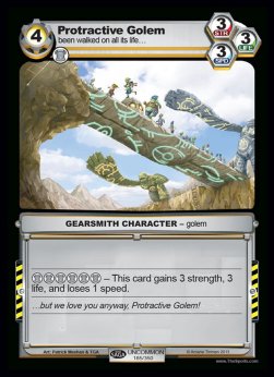 Protractive Golem - Seed Saga: The Descent of Gideon