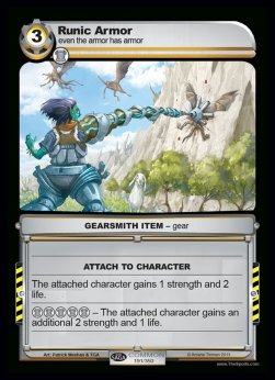 Runic Armor - Seed Saga: The Descent of Gideon