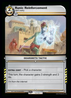 Runic Reinforcement - Seed Saga: The Descent of Gideon
