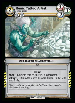 Runic Tattoo Artist - Seed Saga: The Descent of Gideon