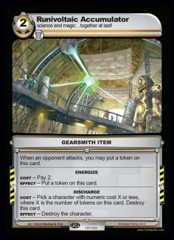 Runivoltaic Accumulator - Seed Saga: The Descent of Gideon