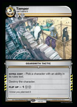 Tamper - Seed Saga: The Descent of Gideon