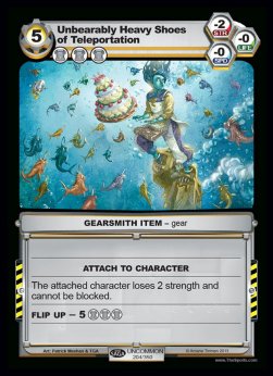 Unbearably Heavy Shoes of Teleportation - Seed Saga: The Descent of Gideon