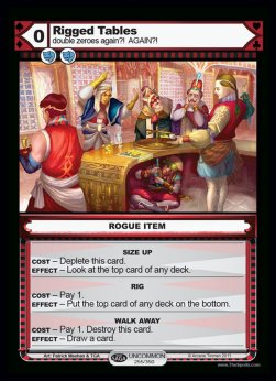 Rigged Tables - Seed Saga: The Descent of Gideon