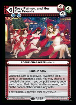 Rosy Palmer, and Her Five Friends - Seed Saga: The Descent of Gideon