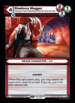 Shadowy Mugger - Seed Saga: The Descent of Gideon