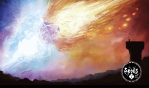 Seed Saga: The Descent of Gideon: "A Blazing Zero" Playmat - Seed Saga: The Descent of Gideon