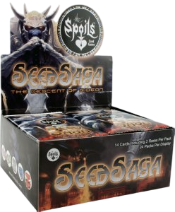 Seed Saga: The Descent of Gideon Booster Box - Seed Saga: The Descent of Gideon