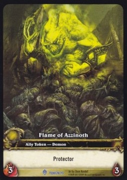 Flame of Azzinoth Token (Protector) - Promos