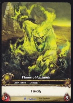 Flame of Azzinoth Token (Ferocity) - Promos