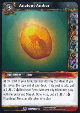Ancient Amber - Crafting Rewards Promos