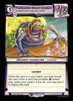 Thabbashite Desert Creature - Ungodly Mess