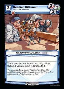 Readied Rifleman - Ungodly Mess