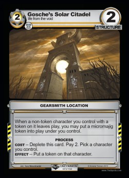 Gosche's Solar Citadel - Ungodly Mess