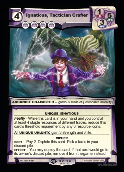 Ignatious, Tactician Crafter - Ungodly Mess