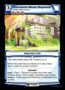 Corrossive Waste Dispenser - Ungodly Mess