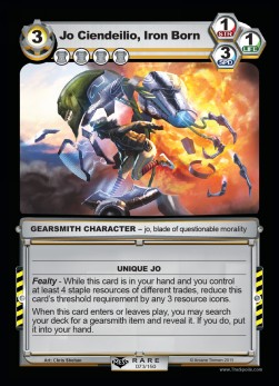 Jo Ciendeilio, Iron Born - Ungodly Mess