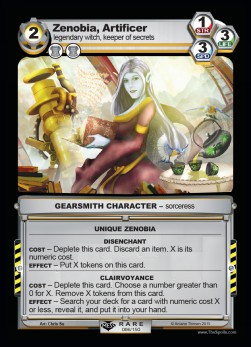 Zenobia, Artificer (V.1) - Ungodly Mess