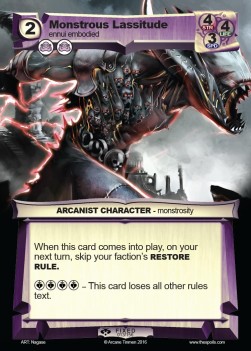Monstrous Lassitude - The Decade of Deckadence