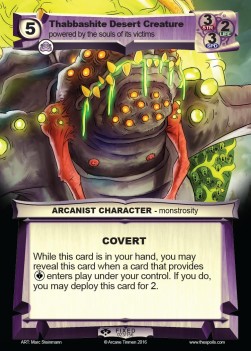 Thabbashite Desert Creature - The Decade of Deckadence