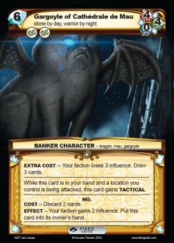 Gargoyle of Cathedrale de Mau - The Decade of Deckadence