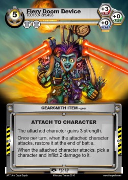Fiery Doom Device - The Decade of Deckadence