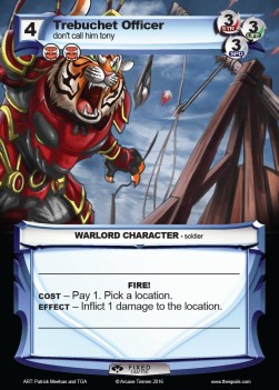Trebuchet Officer - The Decade of Deckadence