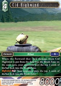 Cid Highwind (1-072) - Opus I