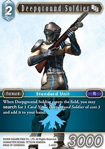 Deepground Soldier (3-042) - Opus III