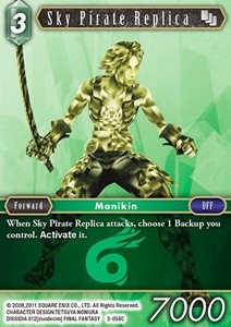 Sky Pirate Replica (3-058) - Opus III
