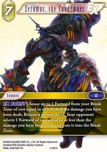 Zeromus, the Condemner (3-087) - Opus III