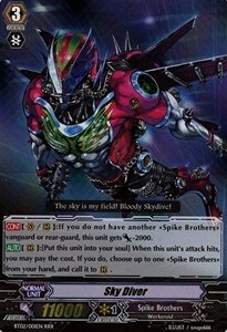 Sky Diver [G Format] (V.2 - Triple Rare) - Onslaught of Dragon Souls