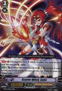 Scarlet Witch, CoCo [G Format] (V.2 - Triple Rare) - Onslaught of Dragon Souls