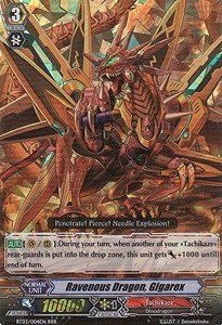 Ravenous Dragon, Gigarex [G Format] (V.2 - Triple Rare) - Demonic Lord Invasion