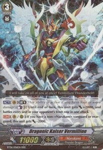 Dragonic Kaiser Vermillion [G Format] (V.2 - Triple Rare) - Breaker of Limits