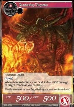 Bloodfire Dragon - Battle for Attoractia