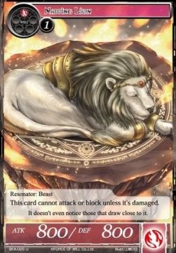 Napping Lion - Battle for Attoractia