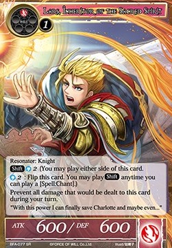 Lars, Inheritor of the Sacred Spirit // Glorian Princess of Water, Charlotte - Battle for Attoractia