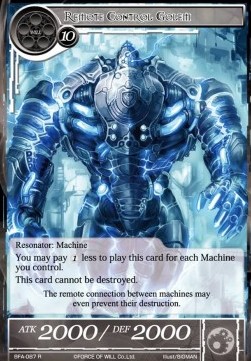 Remote Control Golem - Battle for Attoractia