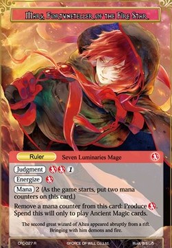 Mars, Fortuneteller of the Fire Star // Mars, Dark Commander of Fire - Curse of the Frozen Casket